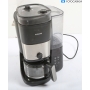 Philips HD7900/01 Kaffeemaschine 10 Tassen Mahlwerk Timerfunktion Warmhaltefunktion schwarz silber (289853)