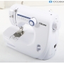 Tristar SM-6000 Nähmaschine Freiarmnähmaschine automatische Einfädelfunktion Geschwindigkeitsregler weiß (289861)