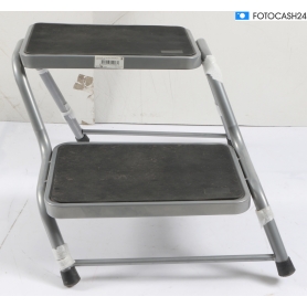 Bo-Camp Tritt, BxHxL: 62 x 39 x 44 cm, Stahl, grau (290054)