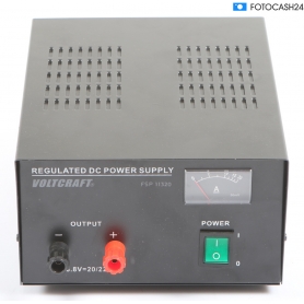 Voltcraft FSP-11320 Labornetzgerät Festspannungsnetzgerät 13,8V/DC 20A 280W Ausgänge 1 schwarz (291452)