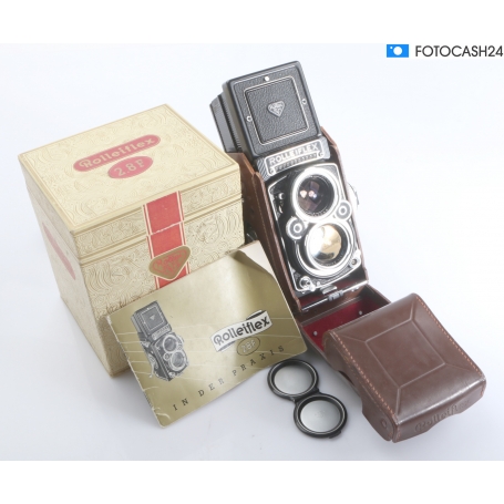 Rollei Rolleiflex 2,8F F&H Analoge Mittelformatkamera (291537)