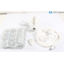 Medisana MBHV2 Sprudelbad Sprudelmatte Wellness 450 Watt 3 Schaltstufen weiß (291490)