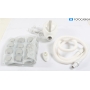Medisana MBHV2 Sprudelbad Sprudelmatte Wellness 450 Watt 3 Schaltstufen weiß (291490)