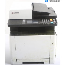 Kyocera Ecosys M5526cdn Farblaser-Multifunktionsgerät Drucker Kopierer Scanner Fax Duplex USB grau (291499)