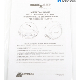 Maxxair Maxxfan Dome Plus Dachlüfter, 12V, schwarz (291518)