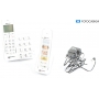 Geemarc Mobility Pack schnurloses Telefon analog Anrufbeantworter Freisprechen weiß (291579)