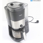 Philips HD7900/01 Kaffeemaschine 10 Tassen Mahlwerk Timerfunktion Warmhaltefunktion schwarz silber (291598)