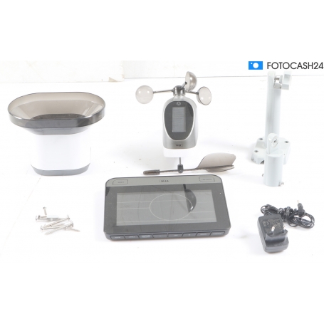 TFA Dostmann WLAN VIEW PRO Wetterstation Funk-Wetterstation Vorhersage Temperatur Luftfeuchtigkeit schwarz (291602)
