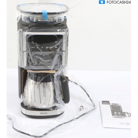 BEEM Kaffeemaschine Fresh-Aroma-Perfect III Thermo, 1000W, mit Mahlwerk, schwarz/Edelstahl (04233) (291612)