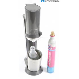 SodaStream Crystal 3.0 Trinkwassersprudler Wassersprudler 615ml schwarz (291614)