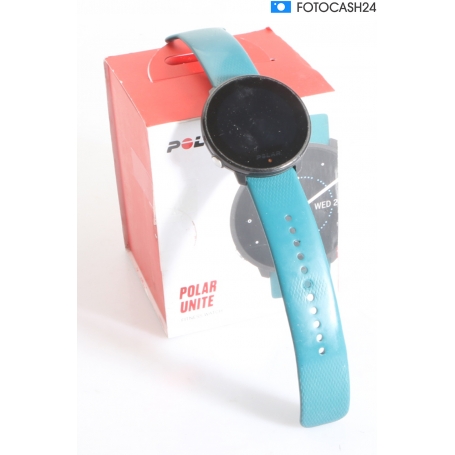 Polar Unite Uni Pulsuhr Fitness-Uhr Sportuhr 43mm Schritte Kalorienverbrauch türkis (291824)