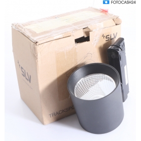 SLV TRACKSPOT V Strahler für 3-Phasen Hochvolt-Schienen-System, Ø10cm, 32W, 3000K, 50°, schwarz (1008855) (291837)