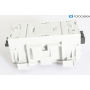 Hager GAPSET1 1xArbeitsplatz, mit 3 Steckdosen+USB-Charger, 15W, 2xRJ45, Cat.6A, Frontrastend, verkehrsweiß (291852)
