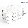 Hager HTS363E SLS-Schalter für Sammelschiene 3-Polig, E-Charakteristik, 63A, QuickConnect (291853)