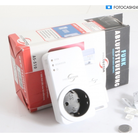 Protector AS-510 Abluftsteuerung Funk 1800 Watt mit Fenstersensor weiß (291856)