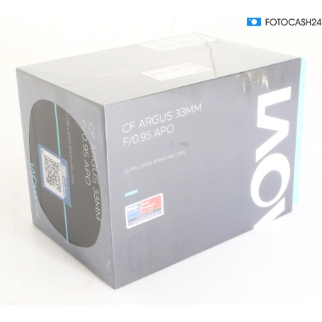 Venus Optics Laowa CF Argus 0,95/33 APO Canon EF-M (291654)