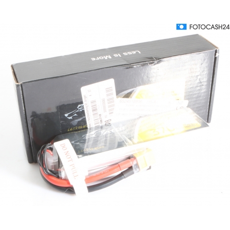 Tattu TA-45C-3700-4S1P Modellbau-Akkupack LiPo 14.8V 3700mAh 4 Zelle 45C Softcase XT60 schwarz gelb (292064)