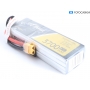 Tattu TA-45C-3700-4S1P Modellbau-Akkupack LiPo 14.8V 3700mAh 4 Zelle 45C Softcase XT60 schwarz gelb (292064)