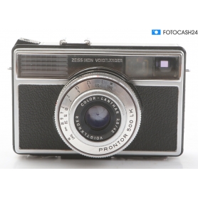 Zeiss Ikon Voigtländer Vitessa 500 AE electronic mit Prontor 500 2,8/42 Objektiv und braune Tasche (292318)