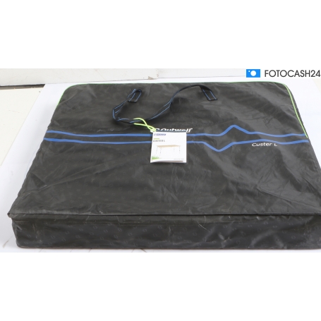 Outwell Custer Campingtisch 70x120x49/70cm, Bambus, braun (290012)
