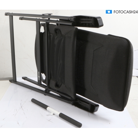 Brunner Rebel Pro Campingstuhl, Größe L, schwarz (290014)