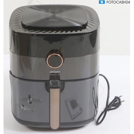 ARZUM AIRTASTY XL AIRFRYER, 6L, Schwarz/ (291931)