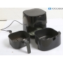 Philips HD9280/70 Heißluft-Fritteuse Airfryer Appsteuerung 6,2 Liter 2000W schwarz (291942)