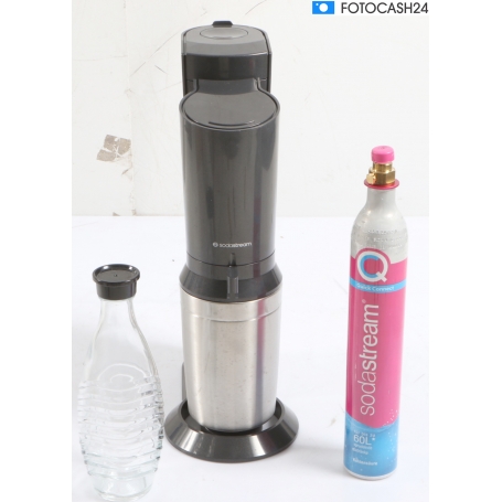 SodaStream Crystal 3.0 Trinkwassersprudler Wassersprudler 615ml schwarz (291953)