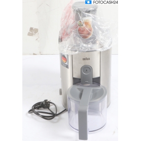 Braun Multiquick 7 J700 Entsafter Saftpresse Obstpresse 1,25 Liter 1000 Watt silber (291980)