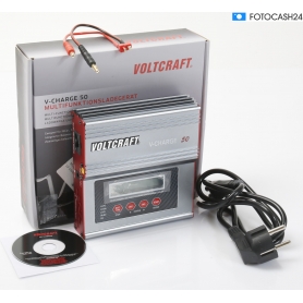 VOLTCRAFT V-Charge 50 Modellbau-Multifunktionsladegerät 12V 230V 7A (292043)