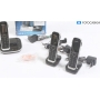 Panasonic KX-TGJ323GB Schnurlostelefon DECT-Telefon 3 Mobilteile analog Anrufbeantworter Freisprechen schwarz (292129)