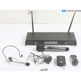 Renkforce BM-7200 Funkmikrofon-Set Vocal-Mikrofon Headset Sender Übertragungsart Funk schwarz (292162)