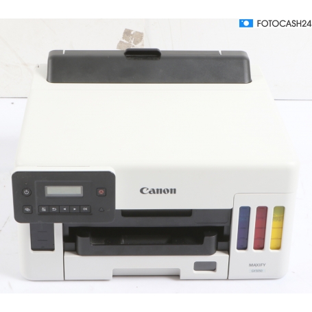 Canon Maxify GX5050 Farb-Tintenstrahl-Drucker Tintentank-System nachfüllbar Duplex WLAN LAN weiß (292283)
