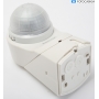 Esylux Bewegungsmelder Sensor Präsenzmelder 230 Grad IP54 Aufputz DEFEKTWARE (291933)