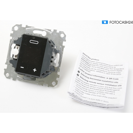 Merten MEG5776-0000 Programmierbarer Universal-Temperaturregler-Einsatz, Touch-Display (291988)