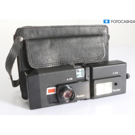 Rollei A 26 Pocket Kamera mit Blitz C26 (292432)