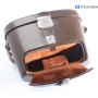 Zeiss Ikon Ledertasche für 3 Objektive und Rückwand/Magazin (292528)
