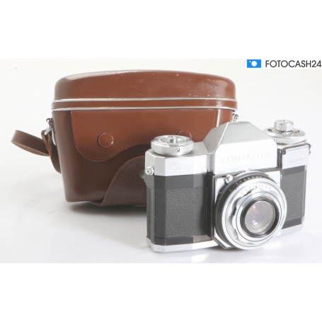 Zeiss-Ikon Contaflex mit Carl Zeiss Tessar 2,8/45 Objektiv (290508)