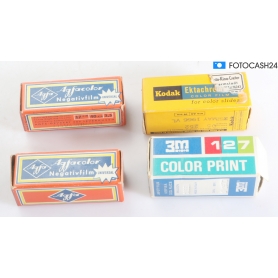 Kodak Agfa 3M 127 Color Film (abgelaufen) 4x Pack (292921)