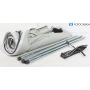 Reimo Como Universal Sonnendach Gr. 6, 450x240cm, lichtgrau (293083)