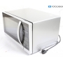 Sharp R742INW, Mikrowelle 25 l (900W), Grill (1000 W), Auto-Menü-Option, silber (293099)
