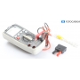 VOLTCRAFT MT-52 Hand-Digital-Multimeter Messgerät Temperatur Spannung Strom CAT III 600V grau (293181)