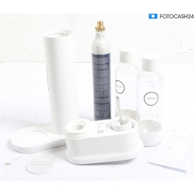 GROHE Blue Fizz Wassersprudler, Advanced Couple Set, inkl. 2 Trinkflaschen und 1x CO₂, weiß (31946L00) (292674)