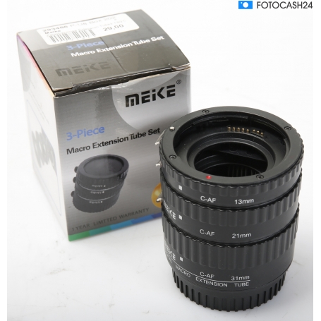 Meike Zwischenringe Extension Tubes 13/21/31mm für C/AF (293486)