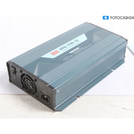 MW Mean Well NPB-1700-24 Bleiakku-Ladegerät Batterielader Bleilader max. 50A 24V (292591)