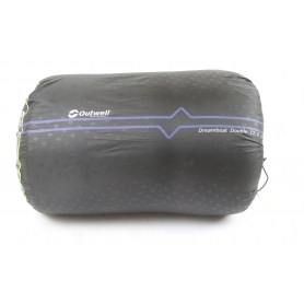 Outwell Dreamboat Double Luftbett Luftmatratze Campingbett Gästebett Reisebett 200x140x12cm blau (293241)