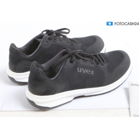 Uvex Halbschuh schwarz / weiß uvex 1 sport, S1, EU-Schuhgröße: 44 (293558)