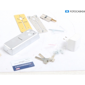 Somfy 1870615 Smartes Türschlossantrieb Connect ABUS Türblattdicke 4,5-7,5cm Gateway Bluetooth-fähig (293580)