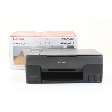 Canon Pixma G2520 MegaTank Tintenstrahl-Multifunktionsgerät Drucker Scanner Kopierer USB Duplex schwarz (293986)