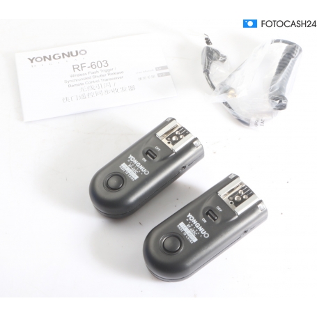 Yongnuo Blitzgerät Auslöser Controller RF-603C (293765)